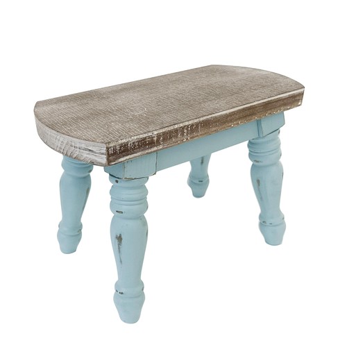 Sgabello gradini legno - in,