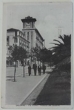 Salerno Via Roma Palazzo Del Governo  Cartolina Viaggiata