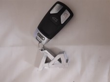 Portachiavi Medaglia AUDI A4 in Plastica dura Polimero PLA 100% chiave macchina