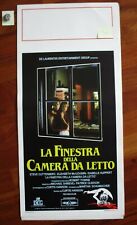 locandina originale LA FINESTRA DELLA CAMERA DA LETTO prima ed.1987