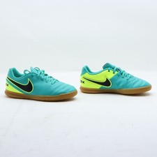 Nike Tiempox USATE  eur 35  Us 3y  (Cod.SS4123) pelle basso verde acqua
