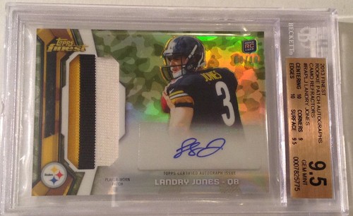 2013 topps finest landry - finest, jones