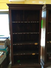 Libreria a 5 Ripiani in Massello e gommalacca