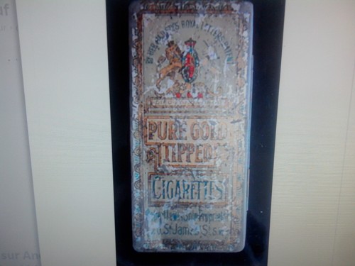 Ancienne boite tole - ancienne, gold