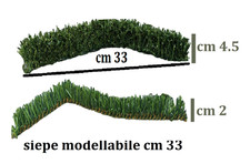 set 2 pz siepe presepe