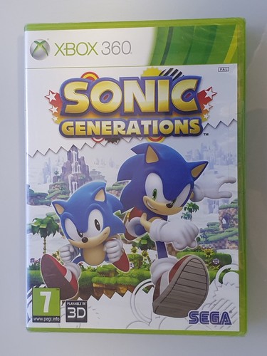 Xbox 360 sealed sonic - xbox,