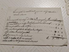 Sassari 1818-1819 Antiche Ricevute Per Il Marchese Di Monte Muros