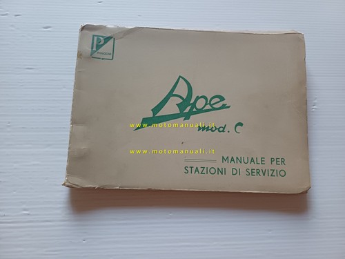 Piaggio ape ac1 - ac1, 1a