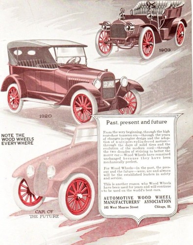 1920 annuncio auto epoca - 1920, d'epoca