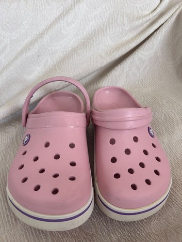 Ciabatte crocs bambina rosa - crocs,