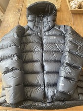 PARKA PIUMINO MOUNTAIN HARDWEAR BELAY 800 NO DIFETTO INDOSSATO 3 VOLTE UOMO XL