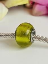 Charm Morellato Vetro Di Murano Giallo Linea Drop