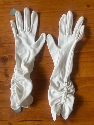 Guanti sposa donna bianchi - da,