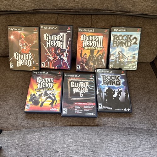 Guitar hero and rock - and, band