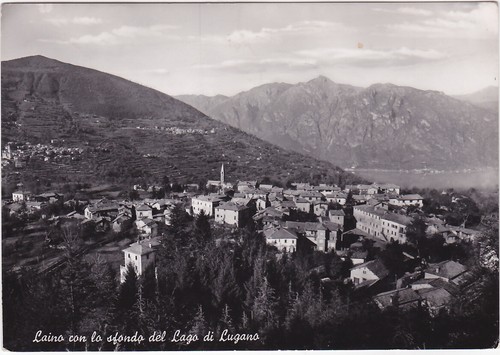 Laino como sfondo - -, lago