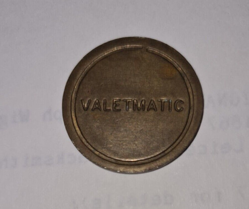 Gettone lavatrice valetmatic - gettone,