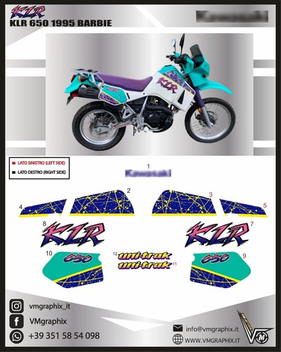 Klr 650 1995 - klr, barbie