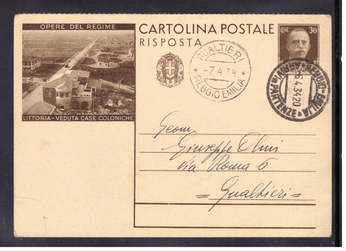 Cartolina postale c - 30,