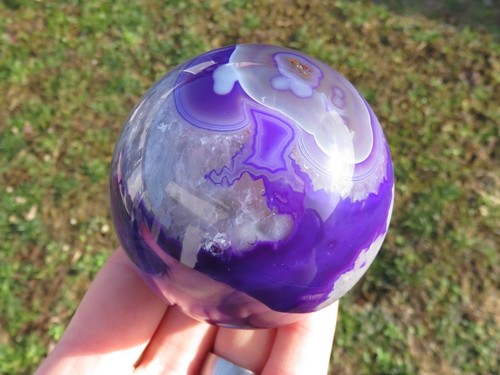 Minerali sfera in agata - in,