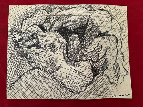 Picasso disegno su carta - picasso,