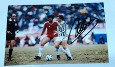 AUTOGRAFO MICHEL PLATINI FOTO