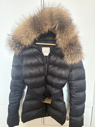 Moncler cappotto donna nero