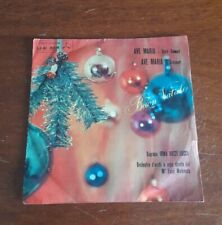 37 - 45 giri IRMA BOZZI LUCCA Ave Maria Bach Schubert 