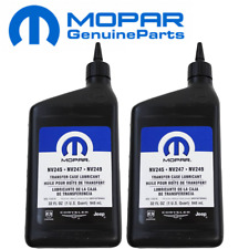 2X LUBRIFICANTE CUSTODIA TRASFERIMENTO MOPAR ORIGINALE NV245 NV247 NV249 PER JEEP CHRYSLER DODGE