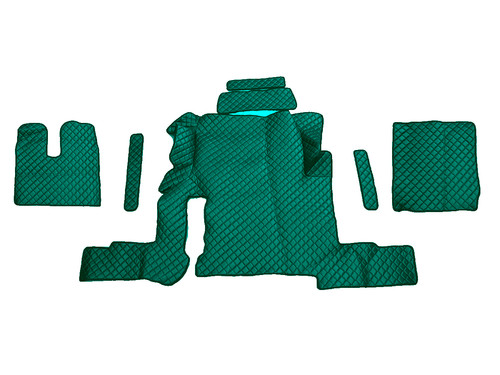 Tappetini verdi eco pelle - in,
