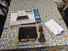 D-LINK WIRELESS N 300 ADSL 2 + MODEM ROUTER DSL- 2750 B - NERO