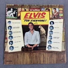 ELVIS PRESLEY ELVIS FOR EVERYONE LP '65 vinyl