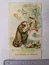 Santino Holy Card Fustellato