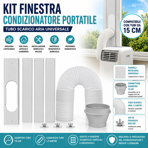 Kit finestra condizionatore - finestra,