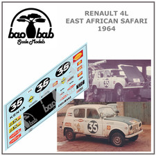 Calcas 1/43 Renault 4L #35