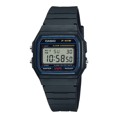 Casio 91w 1dg orologio uomo - f-91w-1dg,