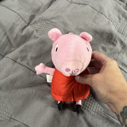 Peppa pig talking plush gently - pig,