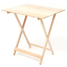 Tavolo pieghevole pic nic 60 x 80 cm naturale