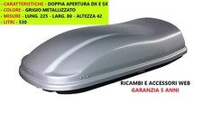 BAULE BOX TETTO FARAD MODELLO MARLIN GRIGIO 530 LITRI