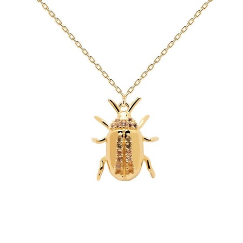 Collana scarabeo portafortuna - collana,