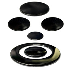 Serie 5 piattelli spartifiamma cucina gas e per piani cottura Wegawhite