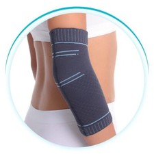 Fascia gomitiera elastica sport tennis gomito recupero prevenzione aurafix