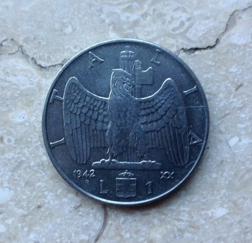 Lira 1942 impero vittorio - xx,