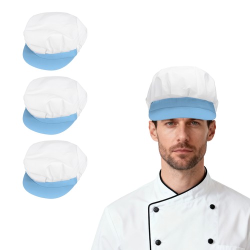 3pcs cappello cuoco per - 3pcs,