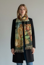 Sciarpa donna foulard grande
