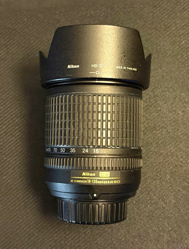Nikon nikkor 18 135 mm - nikon,