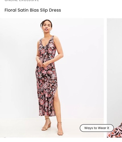 Maxi abito donna loft floreale - donna,