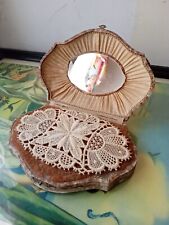 Artdeco'  Pizzo  Fatto  Guarnizione Abiti Donna  Inizi 900 Con Scatola Originale