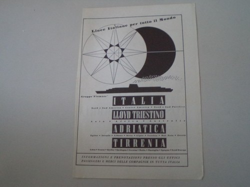 Advertising pubblicità 1958 - advertising,