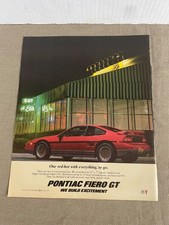 Pontiac Fiero GT Magazine