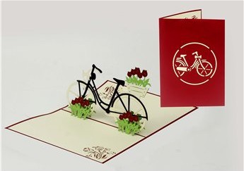 Biglietto auguri origamo - biglietto, d'auguri